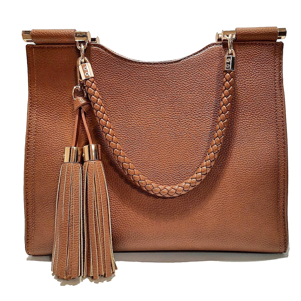 LNC Myztique Tote Pebbled Vegan Leather Bag